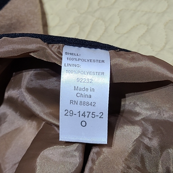 Roman's Western tribal pattern fleece cape poncho size 0X - Picture 8 of 11